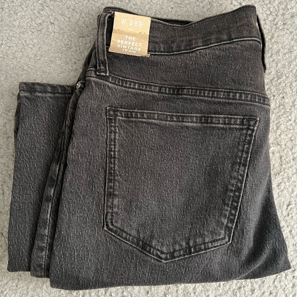 Madewell perfect vintage jeans - black 28P